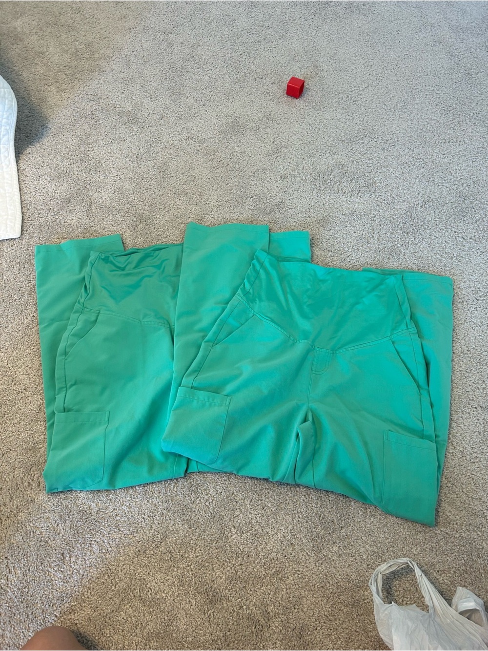 2 pairs Mandala Maternity Scrub Pants